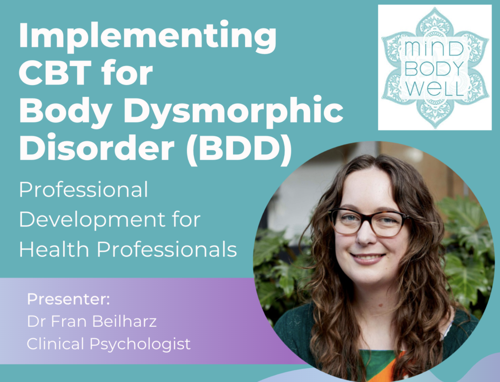 CBT for BDD webinar recording